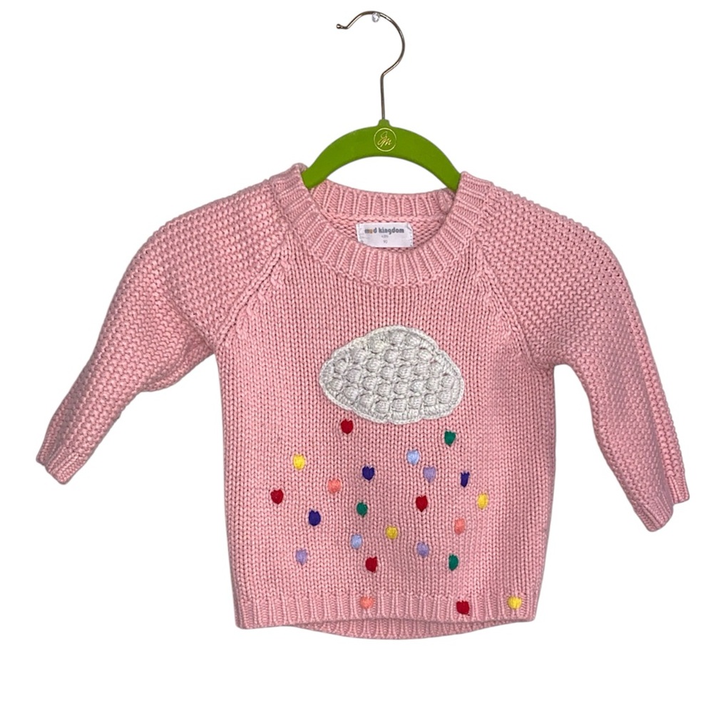 Mud Kingdom Pink cloud Sweater